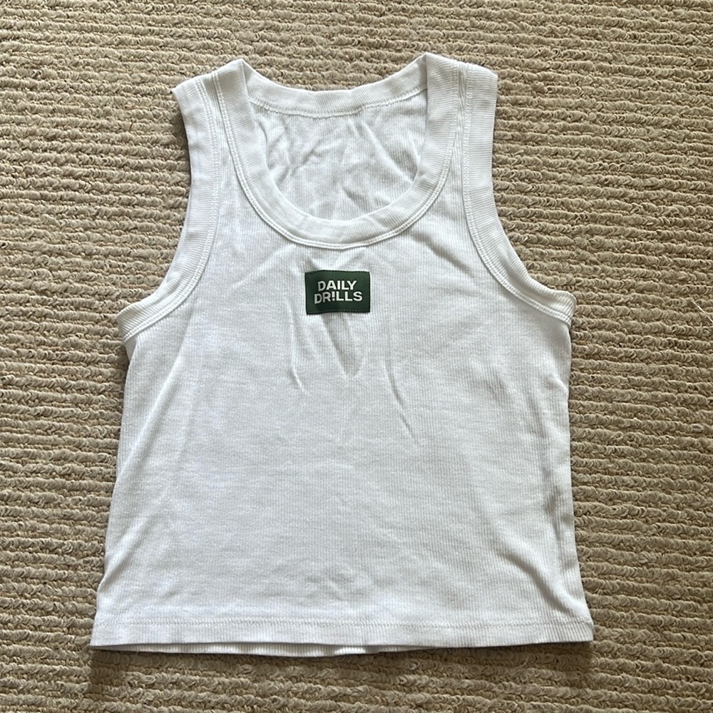DAILY DRILLS robbed tank top